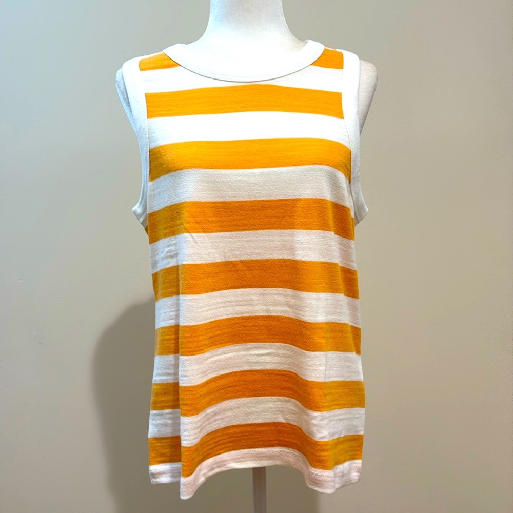 LOFT Striped Harbor Tank Top